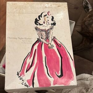 Barbie Glamour Doll Pink and Black Ballgown